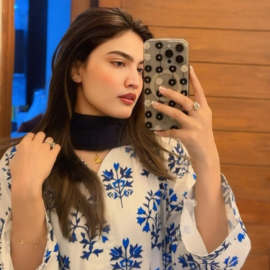 Patel Flower Lawn 2pc Suit