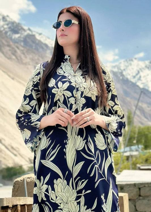 Digital Printed 2pc Co-Ord Set (Pret) - 104