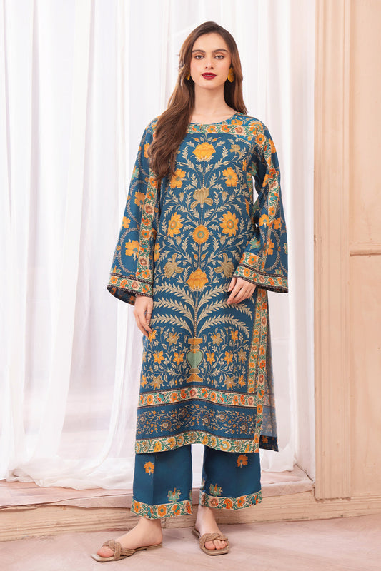 Digital Printed 2pc Co-Ord Set (Pret) - 113