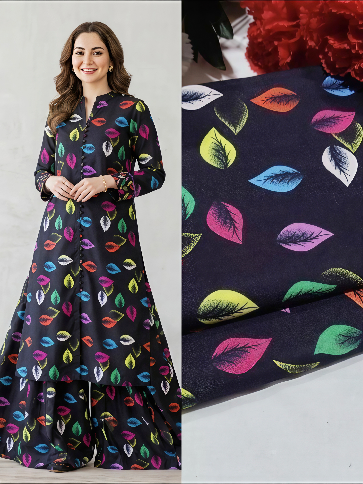 Unstitched Suit 2Pc Article No- 509