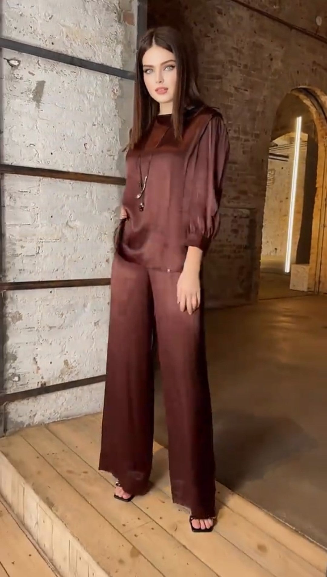 Luxury Back Drape Beauty Western Co-Ord Set