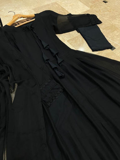 TWO LAYER CHIFFON MAXI