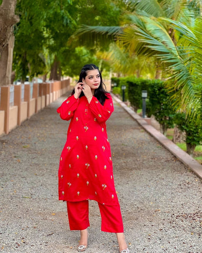 Patel Embroidery 2Pc