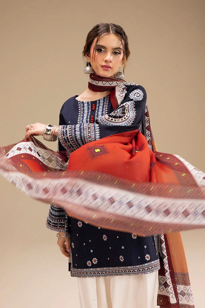 Digital Printed 2pc Co-Ord Set (Pret) - 110