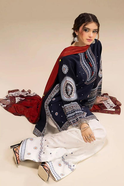 Digital Printed 2pc Co-Ord Set (Pret) - 110
