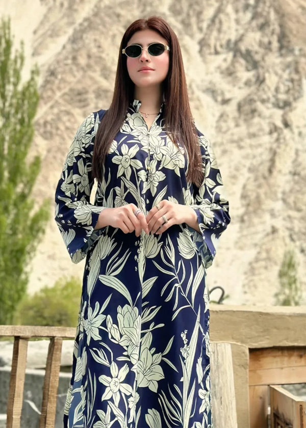 Digital Printed 2pc Co-Ord Set (Pret) - 104